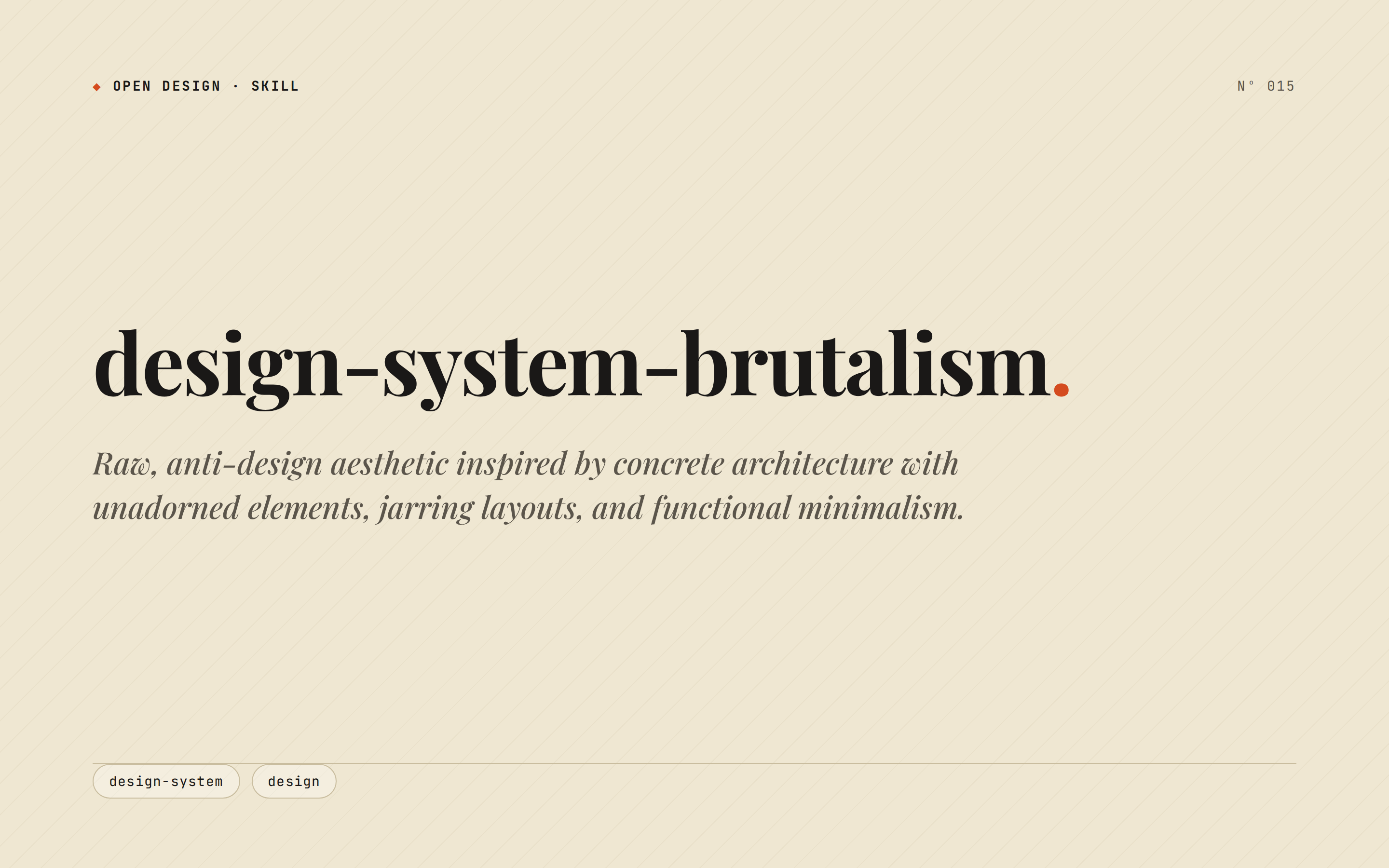 Brutalism preview