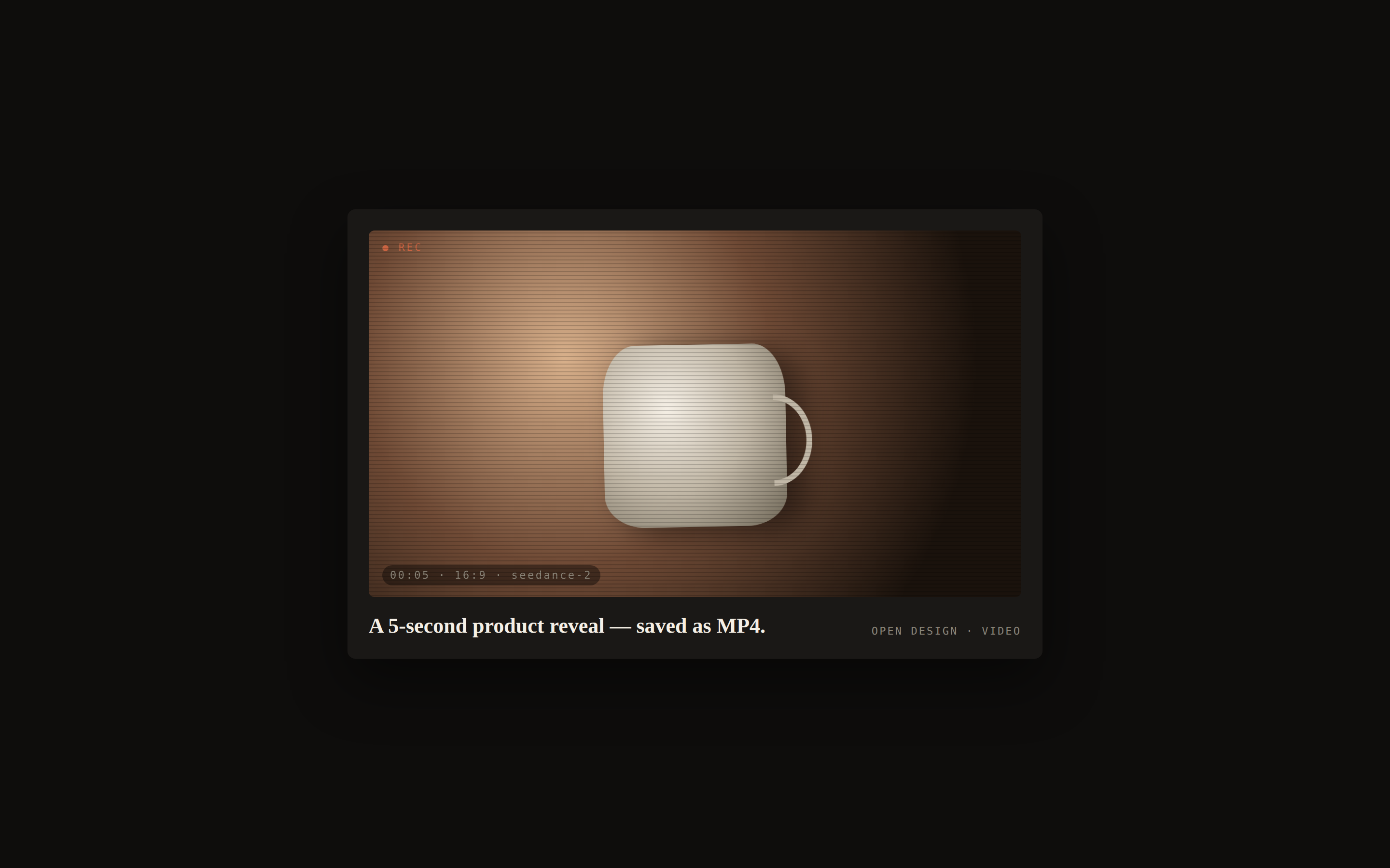 Video Shortform preview